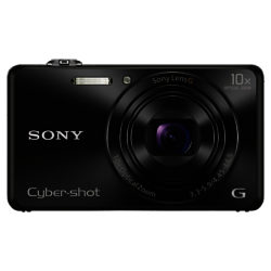 Sony Cyber-shot DSC-WX220 Camera, HD 1080p, 18.2MP, 10x Optical Zoom, Wi-Fi, NFC, 2.7” Screen